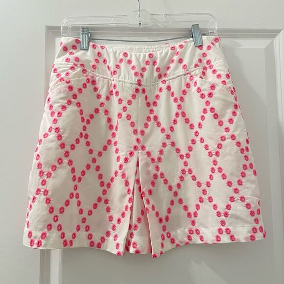 Lilly Pulitzer Pink and White Skirt - Picture 2 of 7